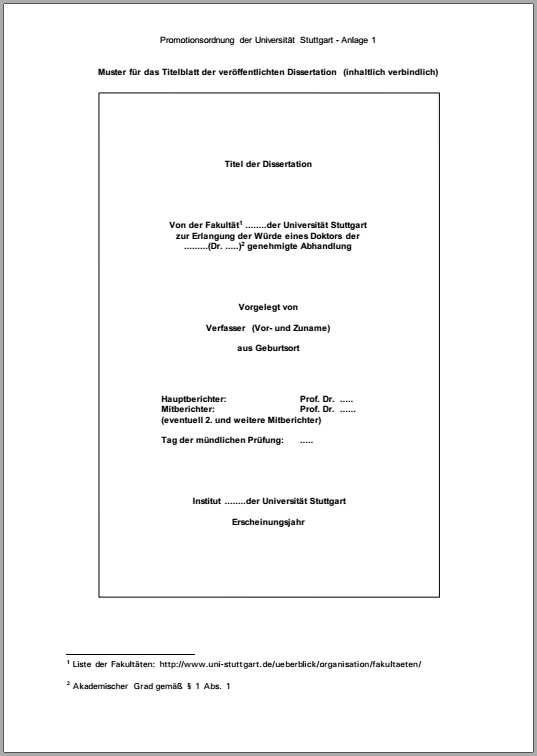 muster dissertation uzh medizin