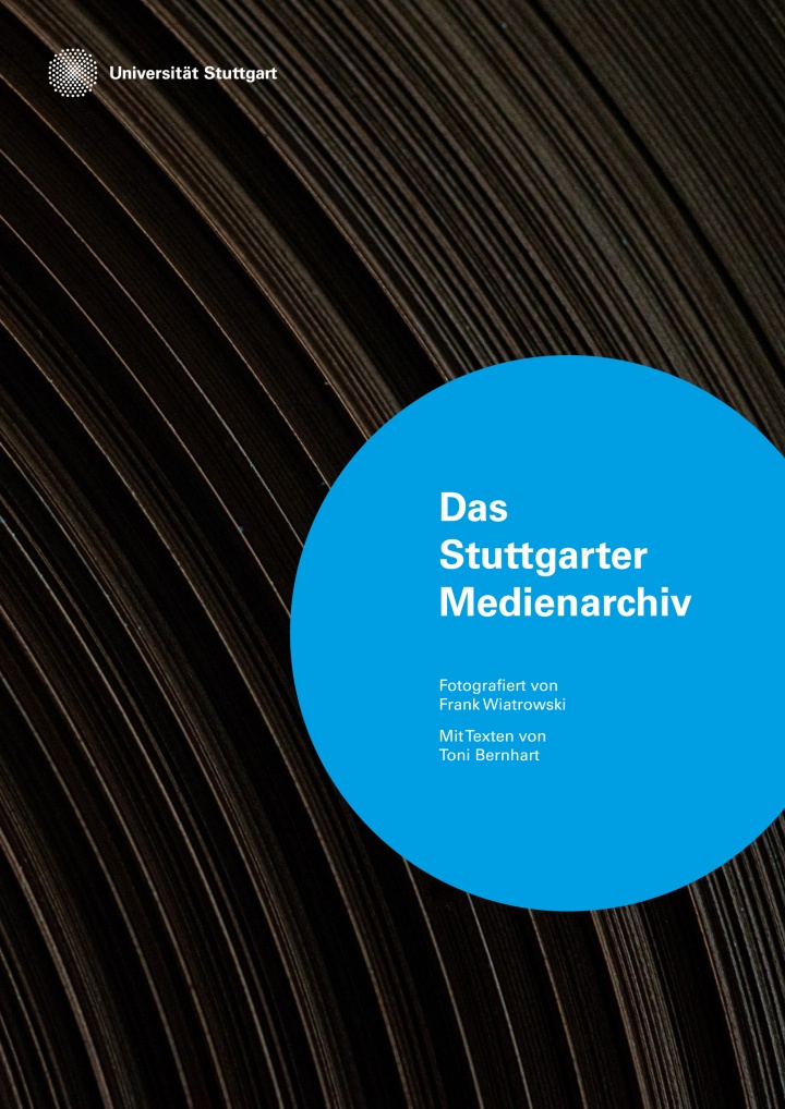 Broschüre Das Stuttgarter Medienarchiv der Universtiät Stuttgart- Titelseite