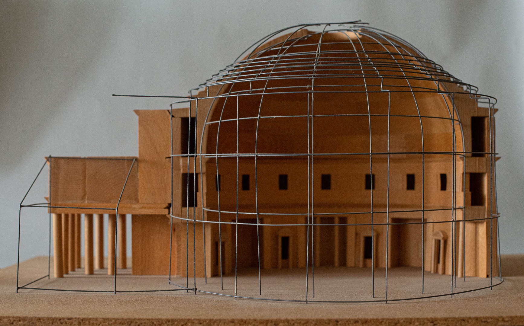 Pantheon aus der Sammlung Architekturmodelle der Fakultät 1