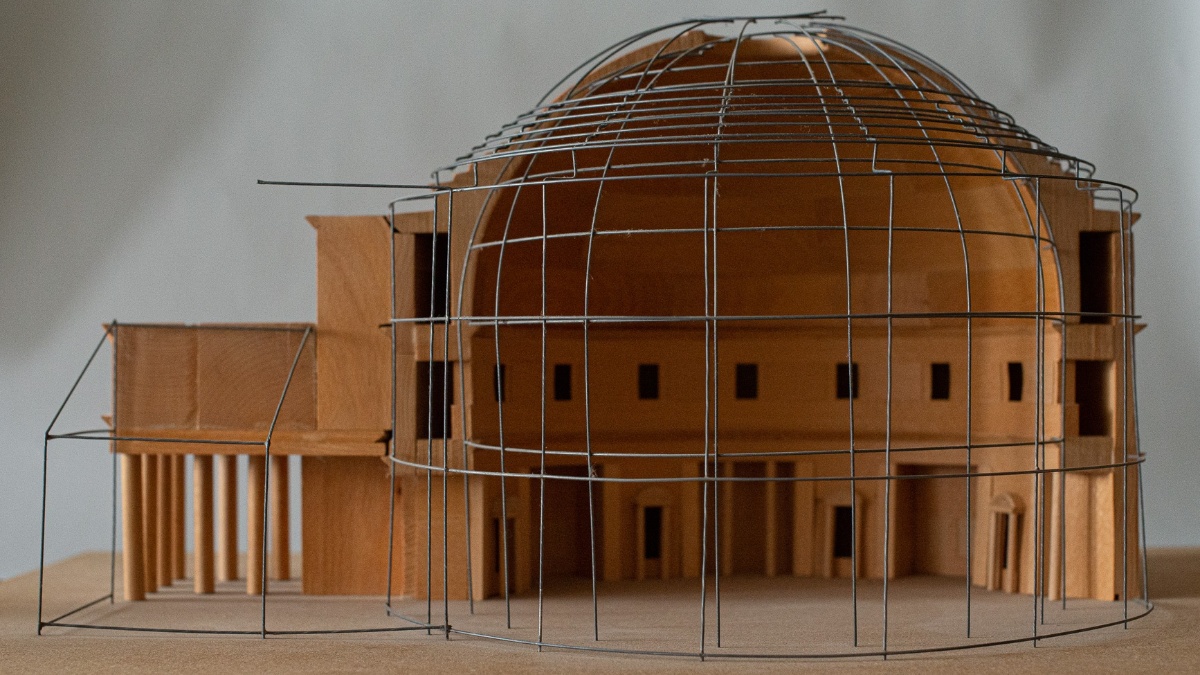 Pantheon aus der Sammlung Architekturmodelle der Fakultät 1