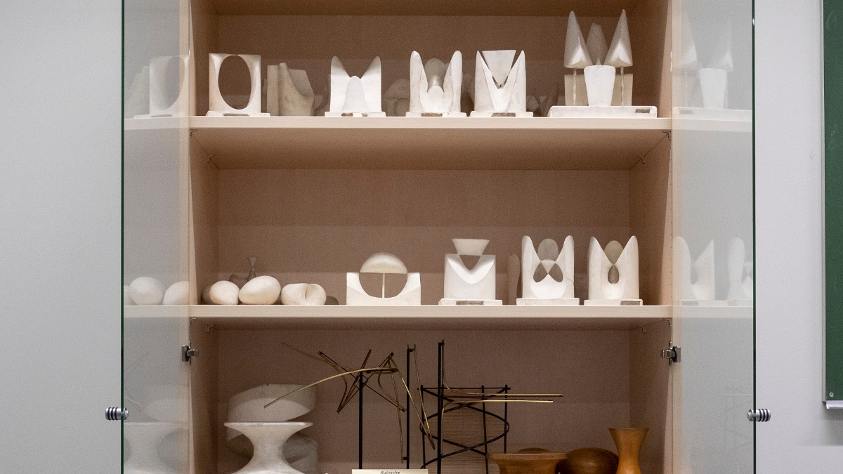 Plaster models from the collection of the Department of Mathematics 